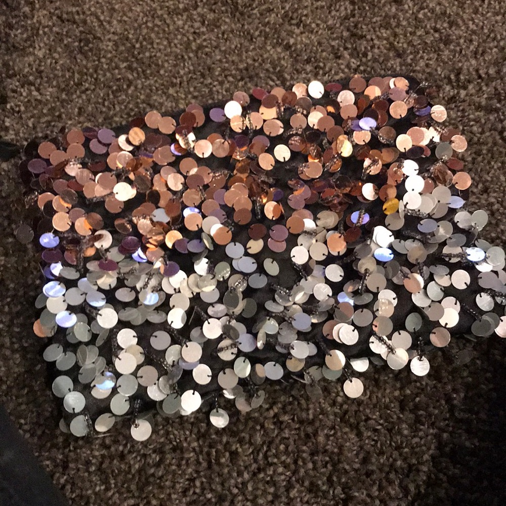 Sequin little evening bag